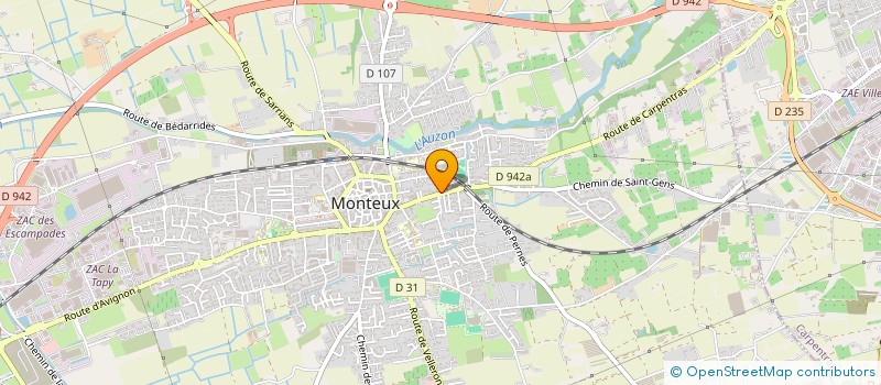 localisation de l'entreprise MONSIEUR FABIEN ROUBAUD  MONTEUX