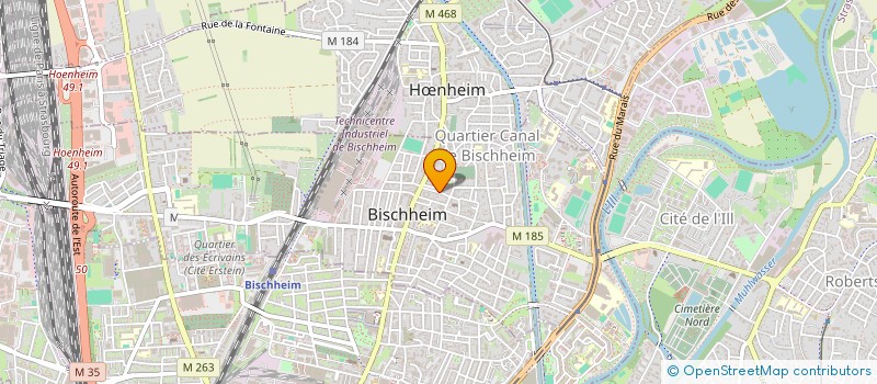 localisation de l'entreprise MONSIEUR FABIEN ROUSCHMEYER à BISCHHEIM