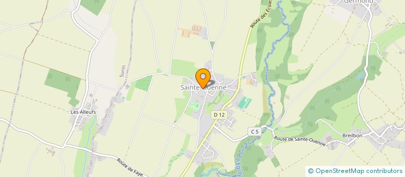 localisation de l'entreprise MONSIEUR FABIEN ROY  SAINTE-OUENNE