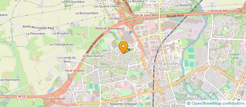 localisation de l'entreprise MONSIEUR FABIEN ROYERE  RENNES