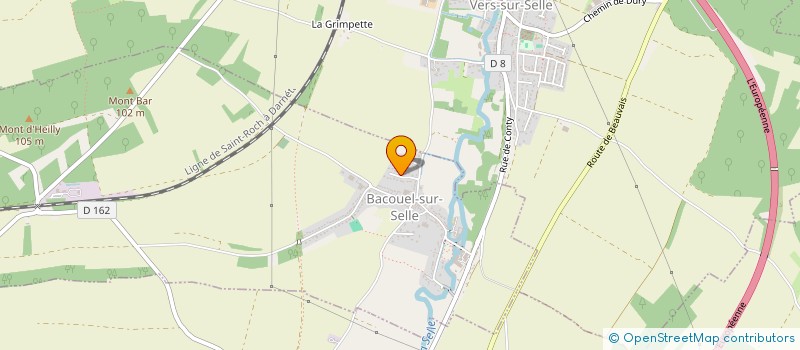 localisation de l'entreprise MONSIEUR FABIEN SAINT  SALOUEL