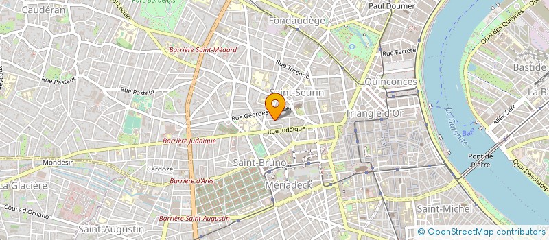 localisation de l'entreprise MONSIEUR FABIEN SALARDENNE  BORDEAUX