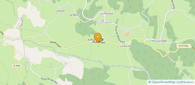 localisation de l'entreprise MONSIEUR FABIEN SALEIL  GACOGNE