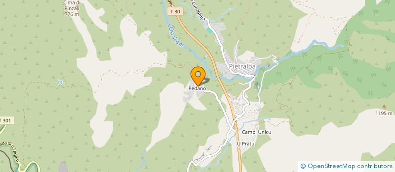 localisation de l'entreprise MONSIEUR FABIEN SAMMARCELLI  PIETRALBA