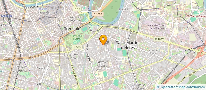 localisation de l'entreprise MONSIEUR FABIEN SAN JUAN  GRENOBLE