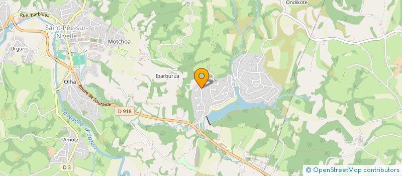localisation de l'entreprise MONSIEUR FABIEN SANDER à SAINT-PEE-SUR-NIVELLE