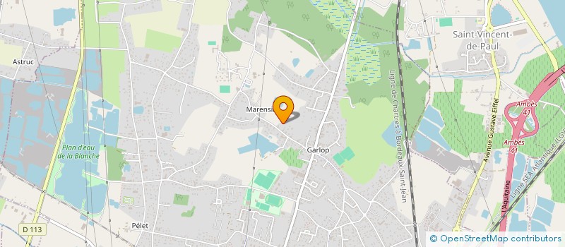 localisation de l'entreprise MONSIEUR FABIEN SANS  AMBARES-ET-LAGRAVE