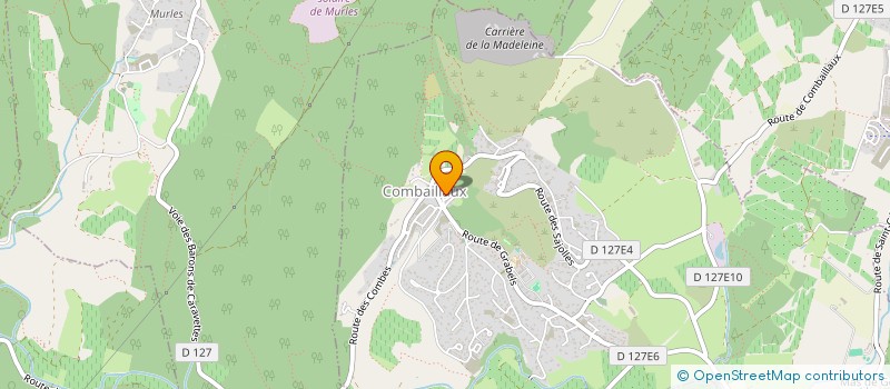 localisation de l'entreprise MONSIEUR FABIEN SAUTES  COMBAILLAUX