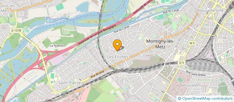 localisation de l'entreprise MONSIEUR FABIEN SCHOLL à MONTIGNY-LES-METZ