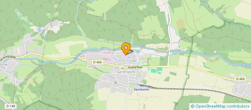 localisation de l'entreprise MONSIEUR FABIEN SCHWEITZER  SENTHEIM
