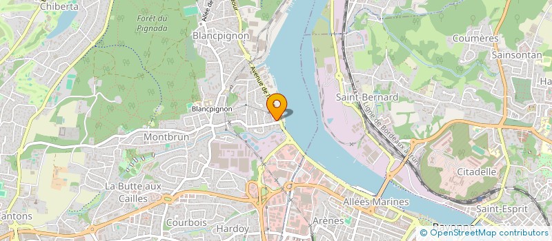 localisation de l'entreprise MONSIEUR FABIEN SEGAS  ANGLET