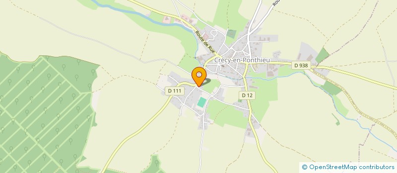 localisation de l'entreprise MONSIEUR FABIEN SEGRET à CRECY-EN-PONTHIEU