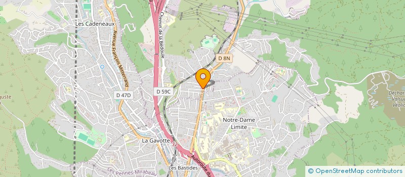 localisation de l'entreprise MONSIEUR FABIEN SIM à SEPTEMES-LES-VALLONS