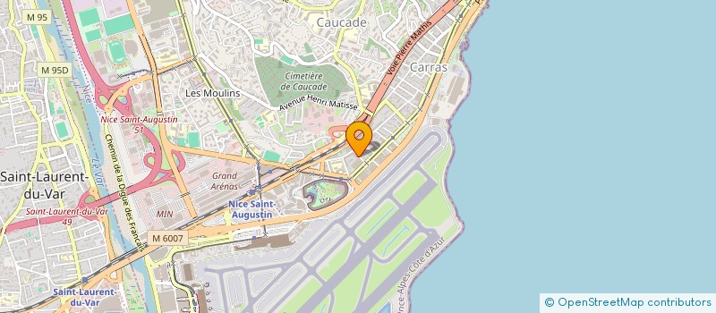 localisation de l'entreprise MONSIEUR FABIEN SIMON à NICE