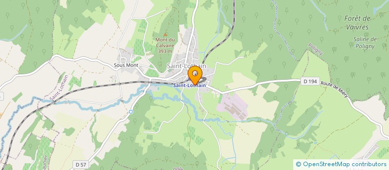 localisation de l'entreprise MONSIEUR FABIEN SIMON  SAINT-LOTHAIN