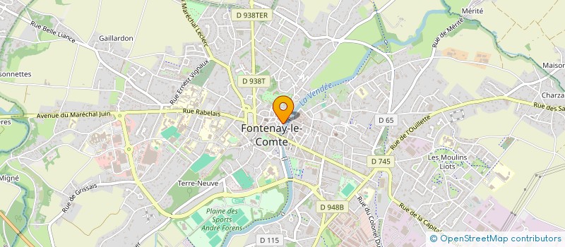 localisation de l'entreprise MONSIEUR FABIEN SIMON à FONTENAY-LE-COMTE