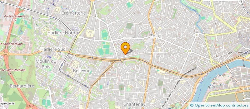 localisation de l'entreprise MONSIEUR FABIEN SINOIR  NANTES