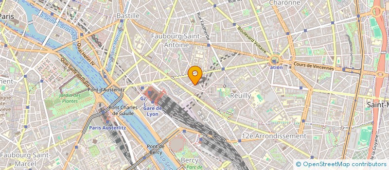 localisation de l'entreprise MONSIEUR FABIEN SIRUGUE  PARIS