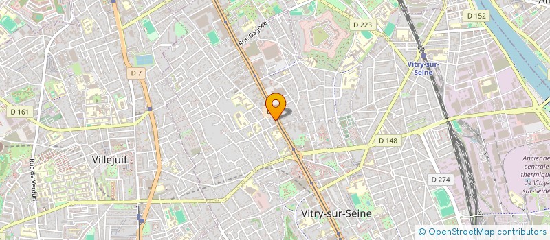 localisation de l'entreprise MONSIEUR FABIEN SOLINSKI à VITRY-SUR-SEINE