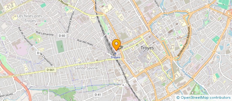 localisation de l'entreprise MONSIEUR FABIEN SOUTERA à TROYES