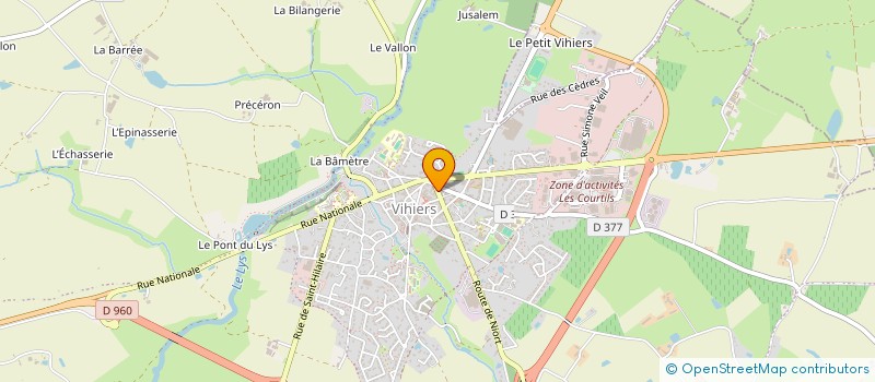 localisation de l'entreprise MONSIEUR FABIEN SPIESS à LYS-HAUT-LAYON