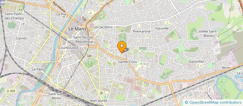 localisation de l'entreprise MONSIEUR FABIEN STIMAC  LE MANS