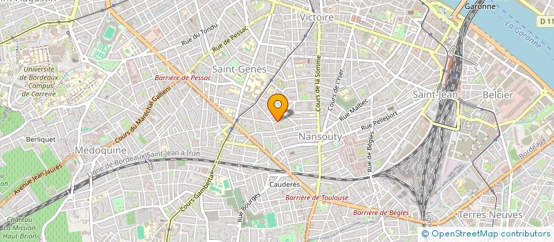 localisation de l'entreprise MONSIEUR FABIEN STUT  BORDEAUX