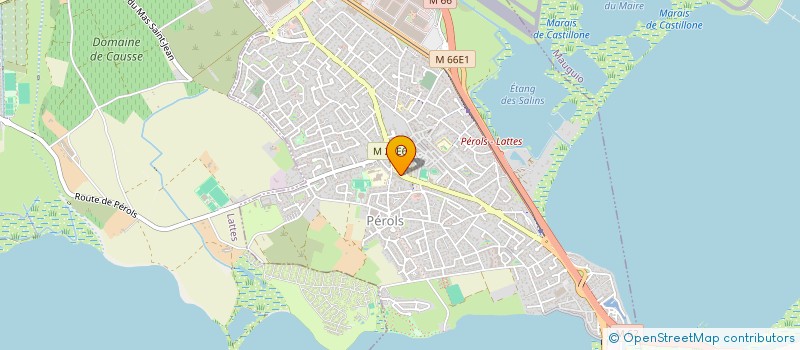 localisation de l'entreprise MONSIEUR FABIEN SULTANA  PEROLS