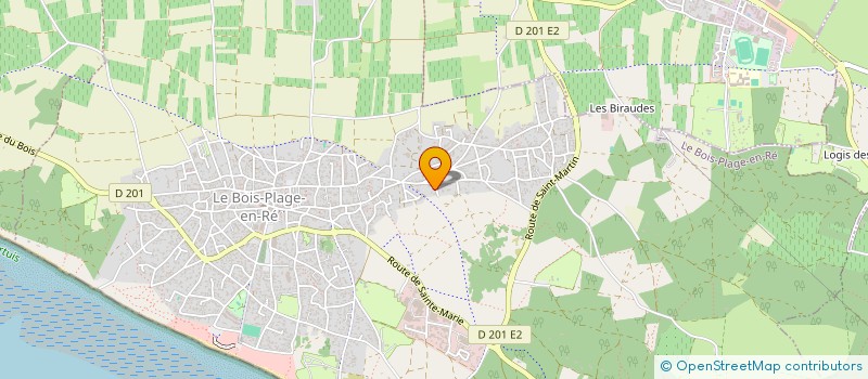 localisation de l'entreprise MONSIEUR FABIEN SUPIZET  LE BOIS-PLAGE-EN-RE