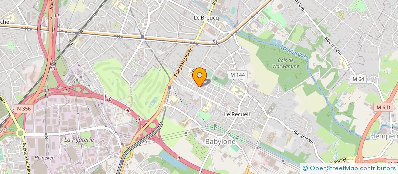 localisation de l'entreprise MONSIEUR FABIEN SURMONT à VILLENEUVE-D'ASCQ