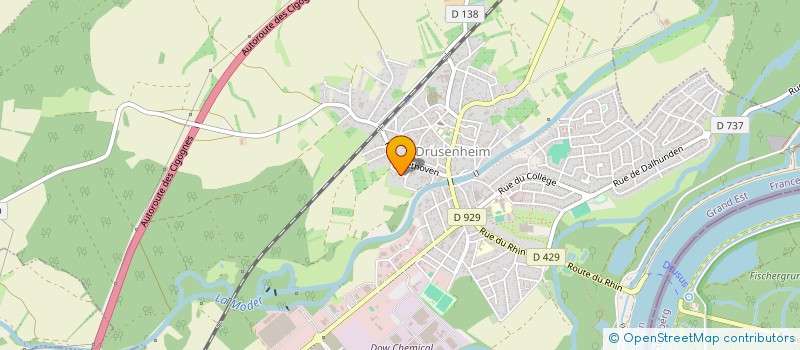 localisation de l'entreprise MONSIEUR FABIEN SUTTER  ROHRWILLER