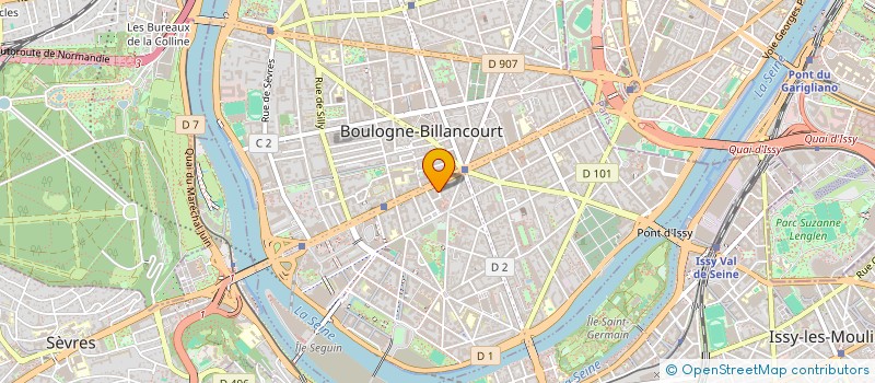 localisation de l'entreprise MONSIEUR FABIEN SUYKERBUYCK à BOULOGNE-BILLANCOURT