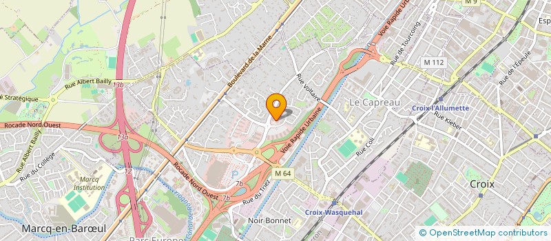 localisation de l'entreprise MONSIEUR FABIEN TALBOT à WASQUEHAL