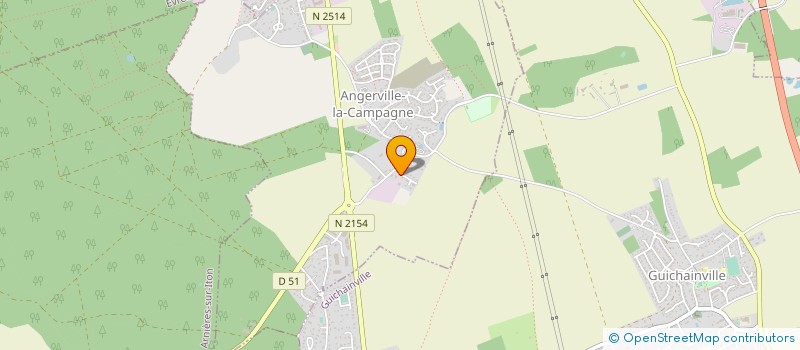 localisation de l'entreprise MONSIEUR FABIEN TANQUEREL  FAUVILLE