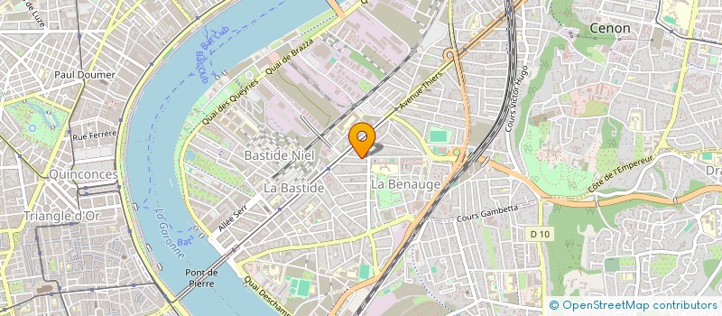 localisation de l'entreprise MONSIEUR FABIEN TANTOT à BORDEAUX