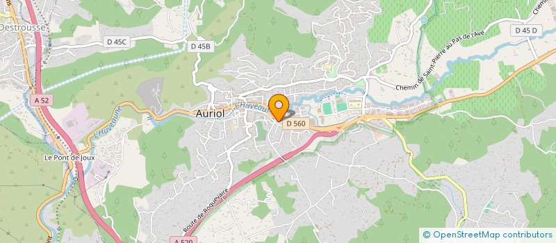 localisation de l'entreprise MONSIEUR FABIEN TAPAN  AURIOL