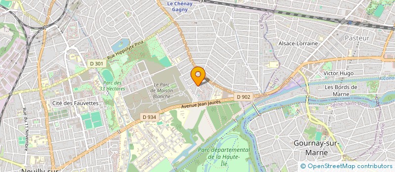 localisation de l'entreprise MONSIEUR FABIEN TASSIE à NEUILLY-SUR-MARNE