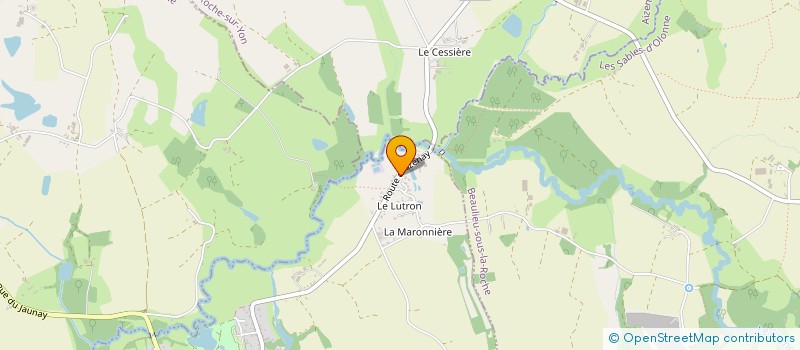 localisation de l'entreprise MONSIEUR FABIEN TAUNAY  MARTINET