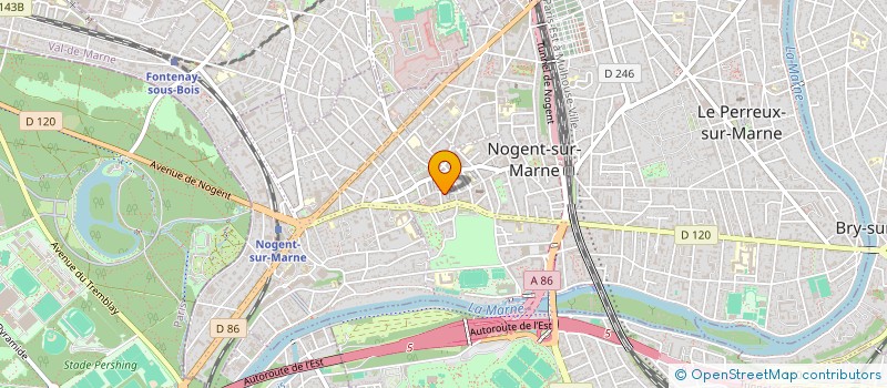 localisation de l'entreprise MONSIEUR FABIEN TCHERKASSKY à NOGENT-SUR-MARNE