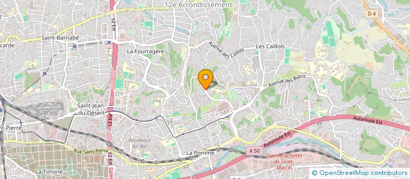localisation de l'entreprise MONSIEUR FABIEN TEBOUL à MARSEILLE