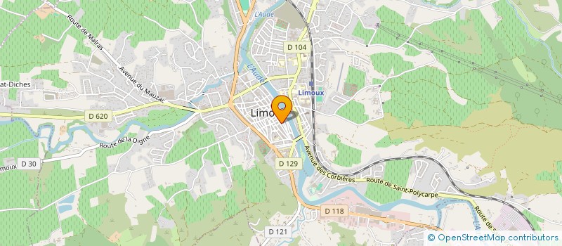 localisation de l'entreprise MONSIEUR FABIEN TERGANT  LAURAGUEL