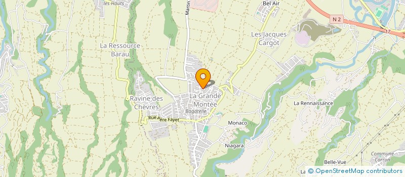 localisation de l'entreprise MONSIEUR FABIEN THENOR à SAINTE-SUZANNE