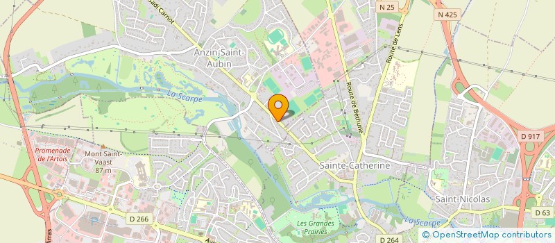 localisation de l'entreprise MONSIEUR FABIEN THEPOT  ANZIN-SAINT-AUBIN