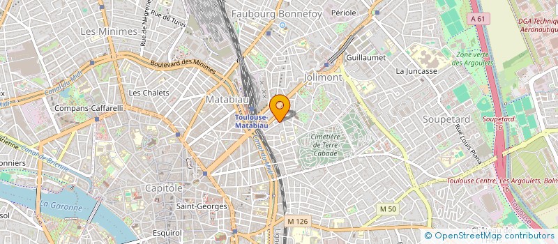 localisation de l'entreprise MONSIEUR FABIEN THIEULE à TOULOUSE