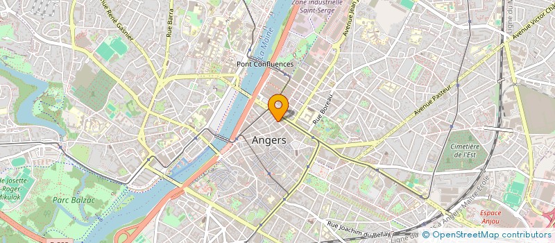 localisation de l'entreprise MONSIEUR FABIEN THOMAS à ANGERS