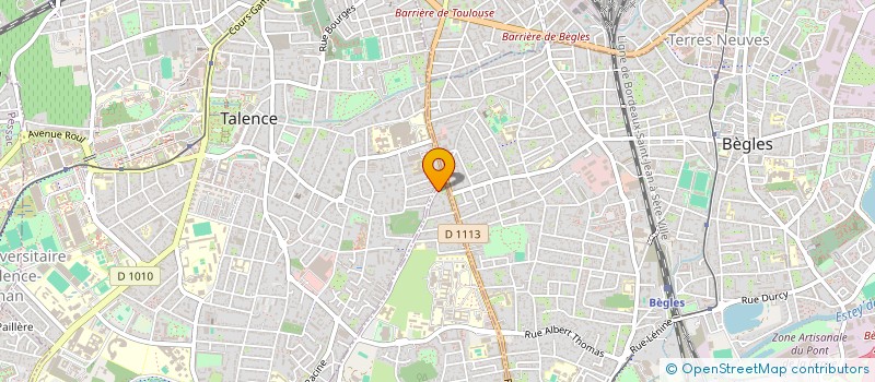 localisation de l'entreprise MONSIEUR FABIEN THOMILAS  VILLENAVE-D'ORNON