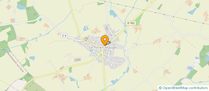 localisation de l'entreprise MONSIEUR FABIEN THOMY  BEAUPREAU-EN-MAUGES