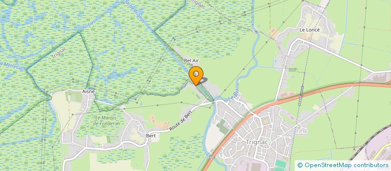 localisation de l'entreprise MONSIEUR FABIEN TIRGOUINE  TRIGNAC