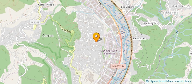 localisation de l'entreprise MONSIEUR FABIEN TOBY  CARROS