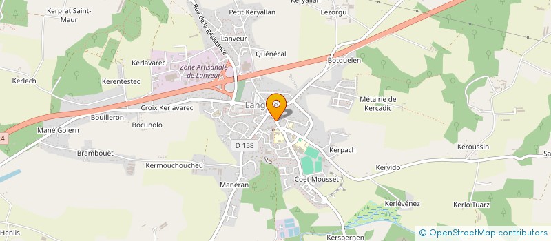 localisation de l'entreprise MONSIEUR FABIEN TOGNARELLI  QUISTINIC